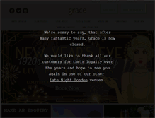 Tablet Screenshot of grace-bar.co.uk